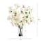 2.5ft. White Bougainvillea Arrangement in Glass Vase